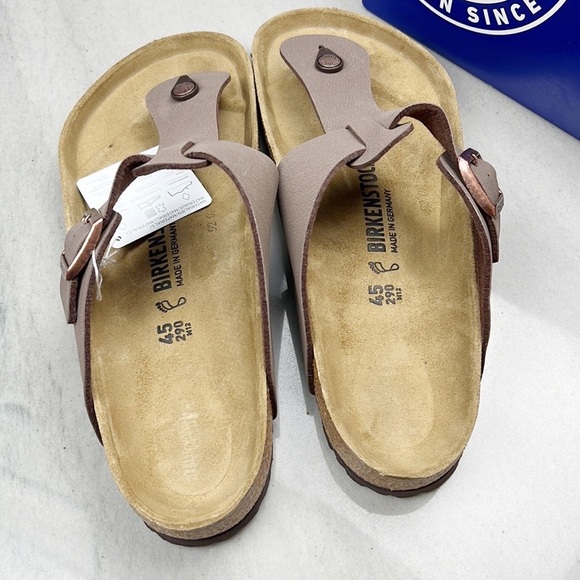 BIRKENSTOCK Medina Thong Sandal Mocha Brown NIB main image 4